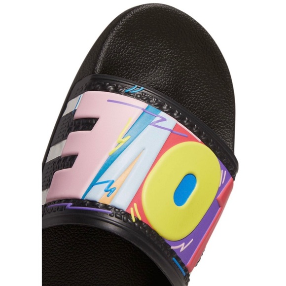 Mens ADIDAS X KRIS ANDREW SMALL Pride Adilette Pride Slide Sandals GX638… - Picture 3 of 10